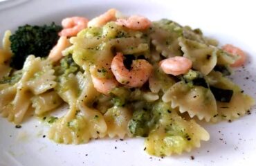 pasta con broccoli e zucchine