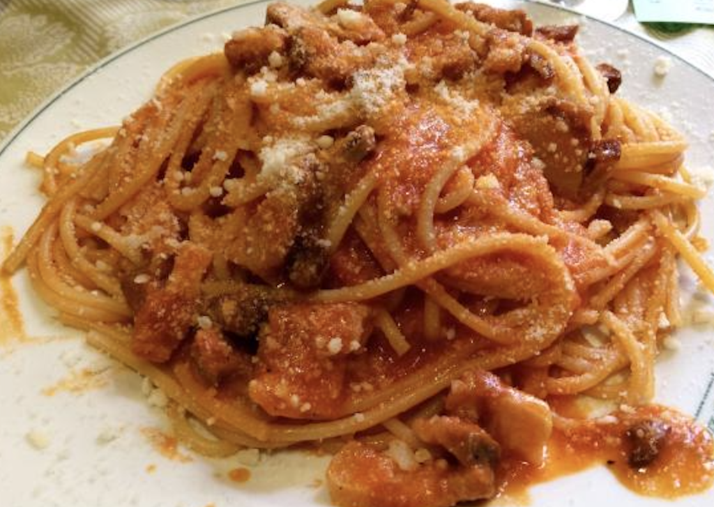 Spaghetti alla Amatriciana piuricette.it
