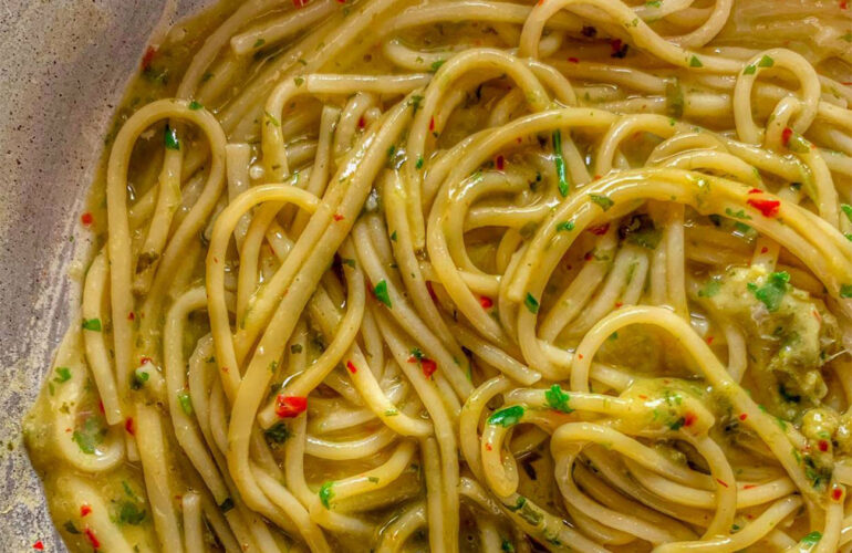 spaghetti aglio e olio 3.0