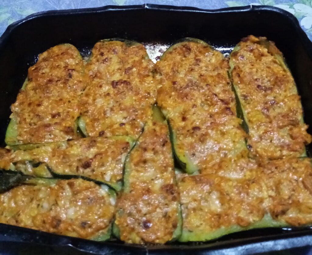 Zucchine Ripiene Furbissime Di Benedetta, Senza Cucinare Nulla. Si ...