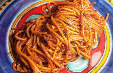 spaghetti coi pomodori arrosto 4