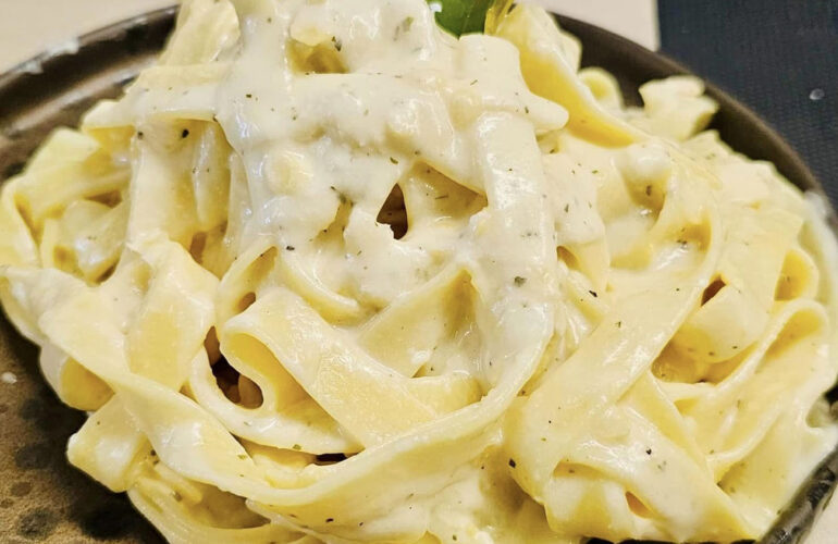 tagliatelle al limone di sal de riso