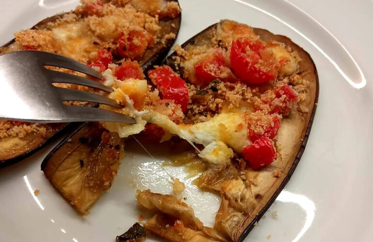 bruschette di melanzane