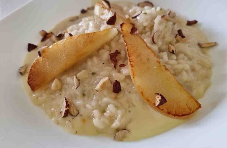 risotto pere