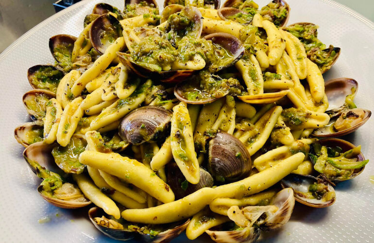 Strascinati con Vongole e Zucchine