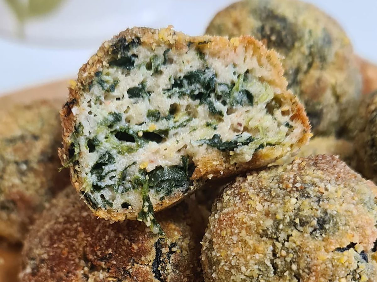 Chicche di Spinaci e Ricotta, Un finger food sfizioso e irresistibile. Croccanti fuori e morbide dentro