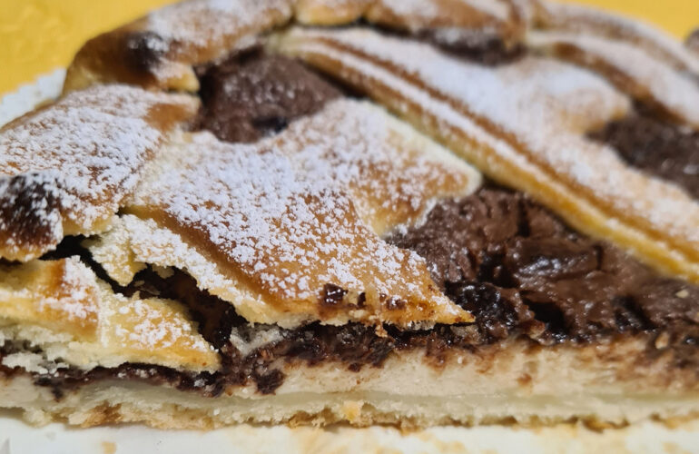 CROSTATA NUTELLA E RICOTTA