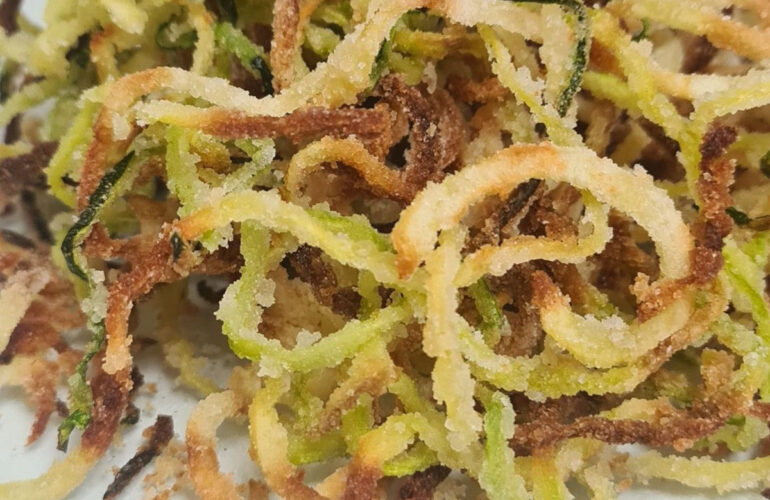 Spaghetti di Patate e Zucchine