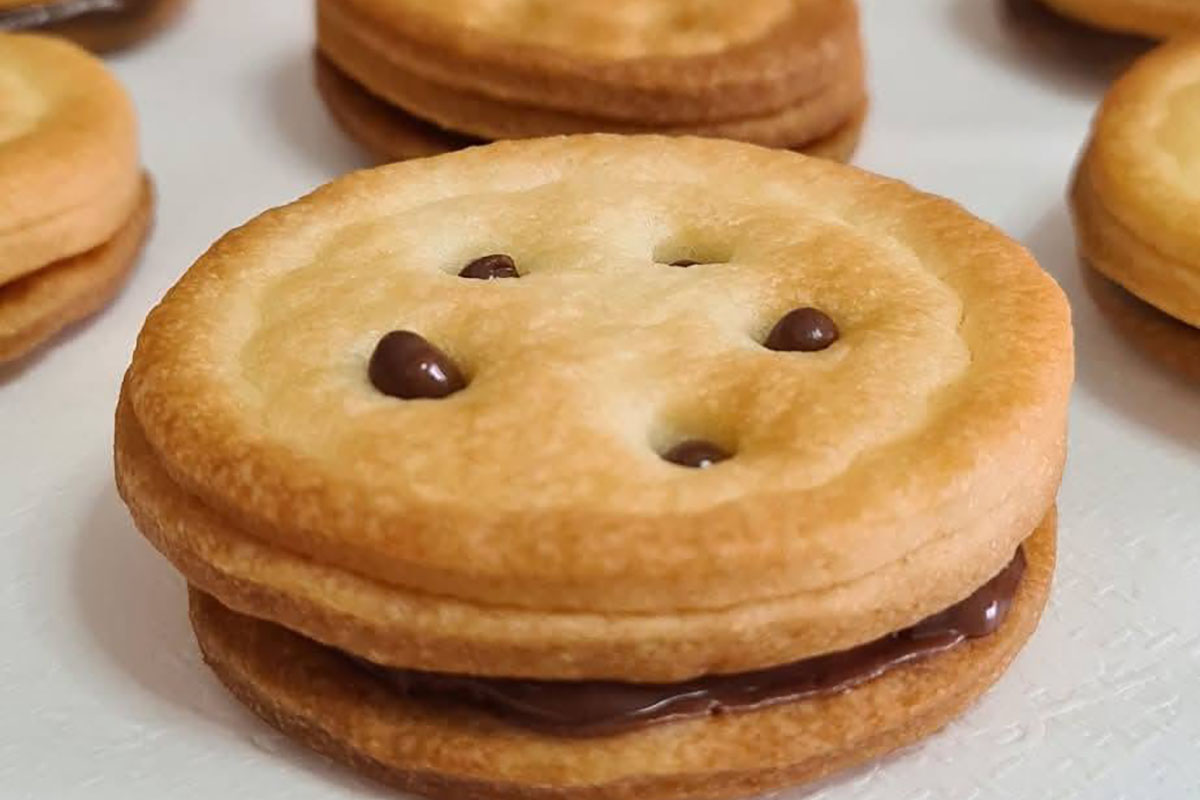 Baiocchi Home made ripieni di Nutella, genuini e buonissimi per la nostra colazione